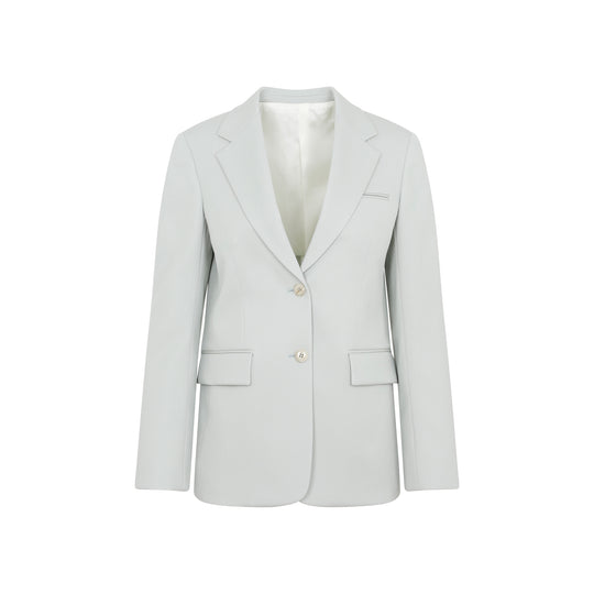 Sage Green Wool Blazer