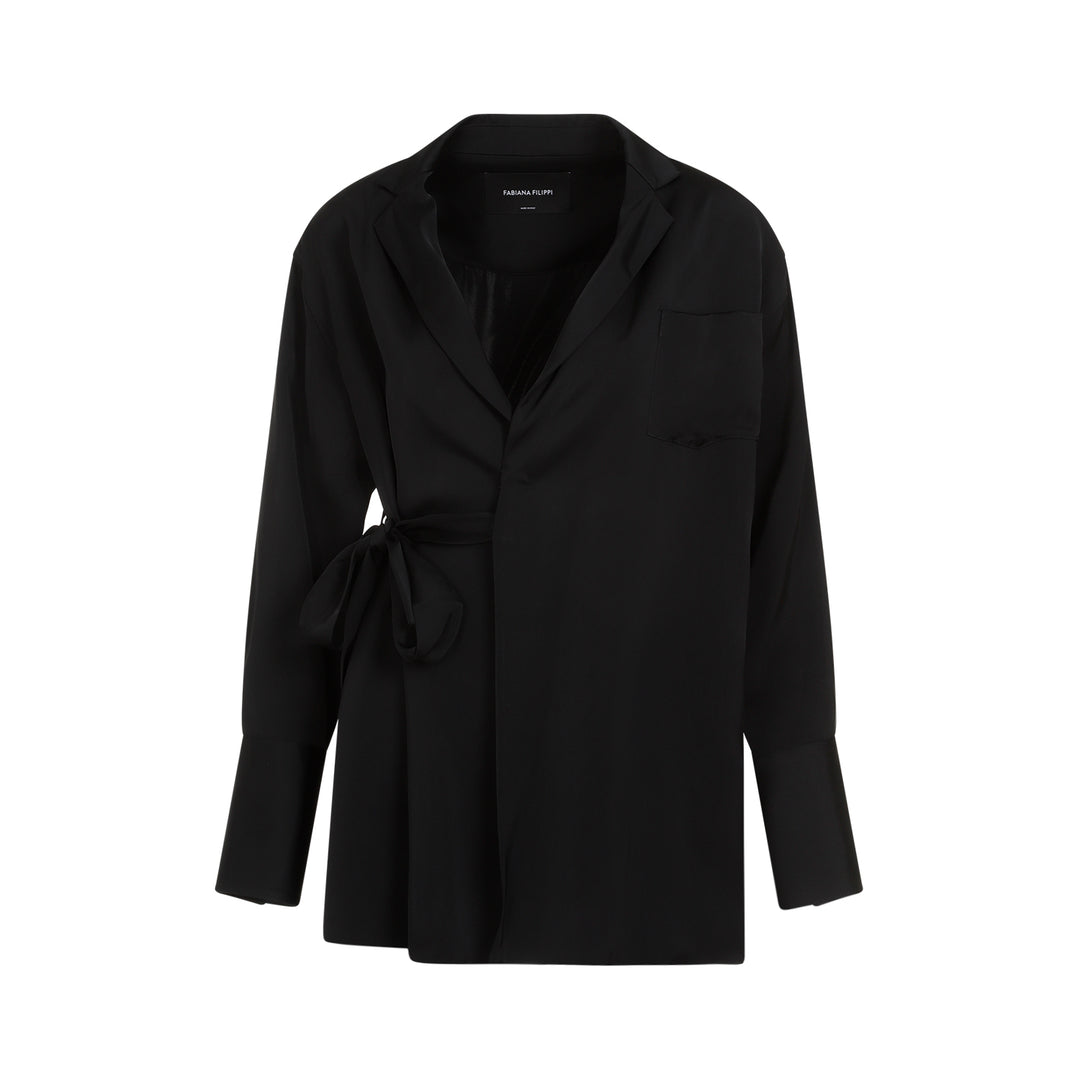 Fabiana Filippi Blazer - Nero | 17ded50d6b18a1faa2037d4d583964c4ced600ee