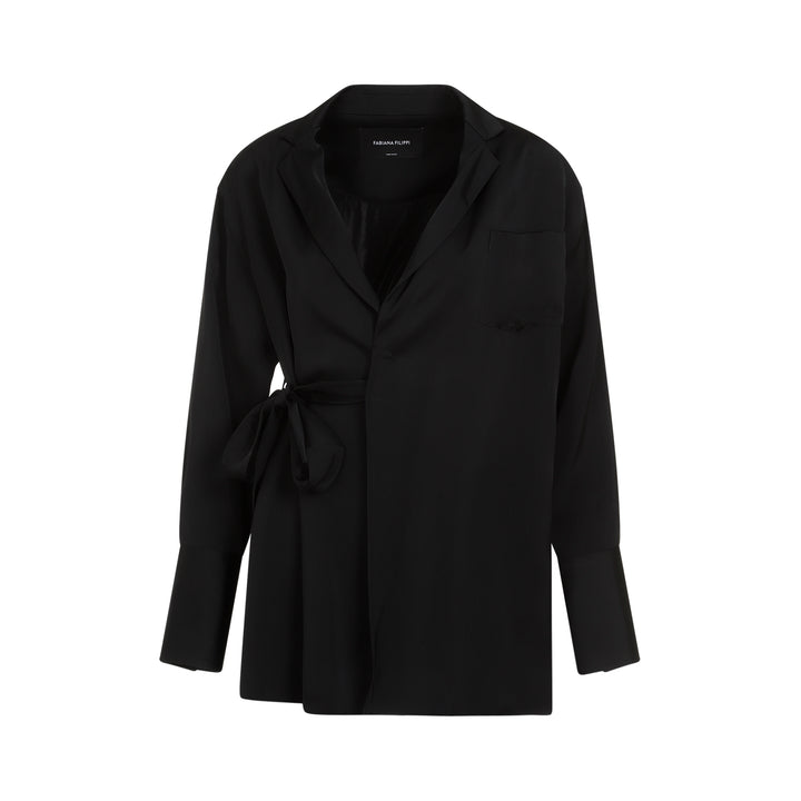 Fabiana Filippi Blazer - Nero | 17ded50d6b18a1faa2037d4d583964c4ced600ee