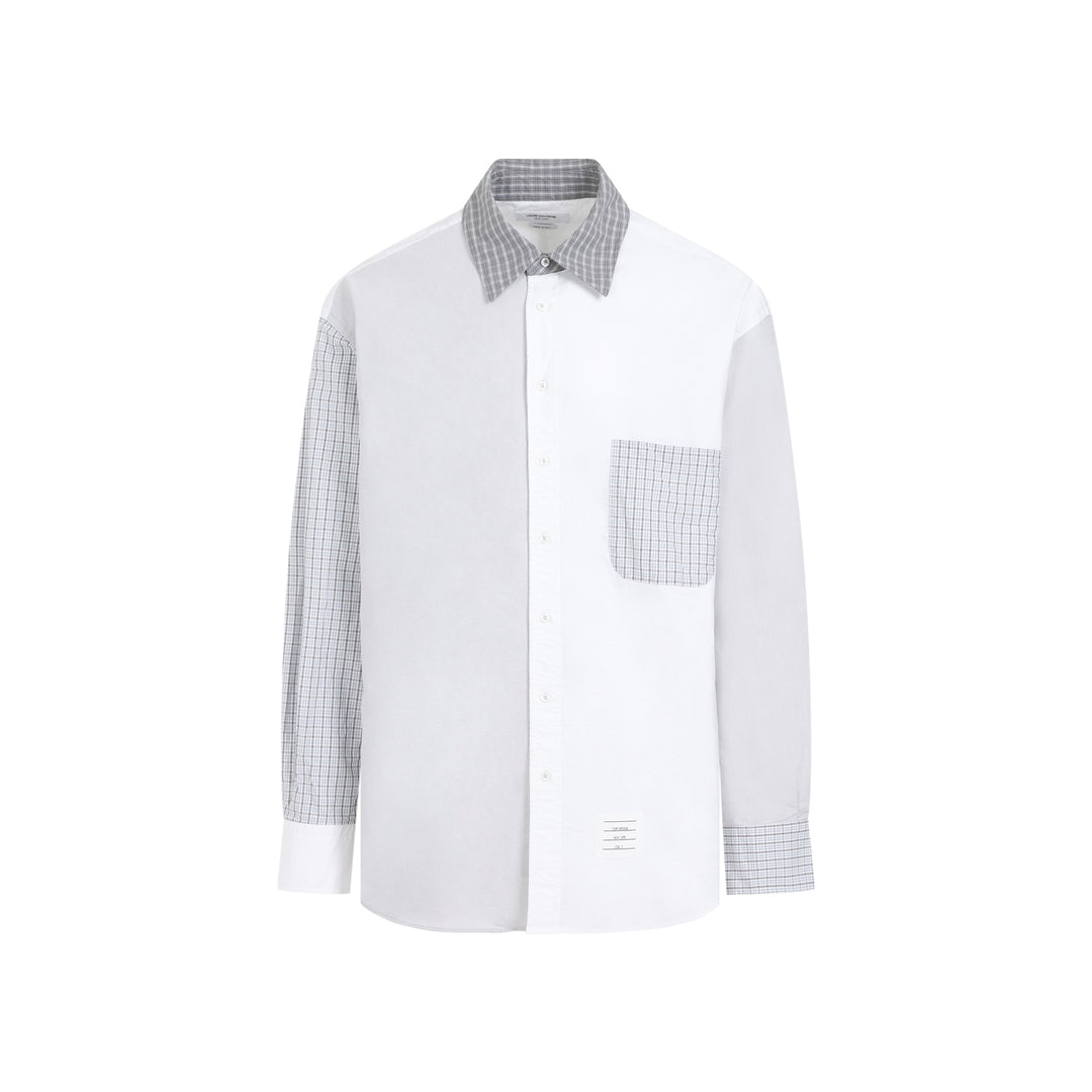 Thom Browne Shirts - Bianco | a4e177dc114e98f61b50ee20c63f7011989f1faa