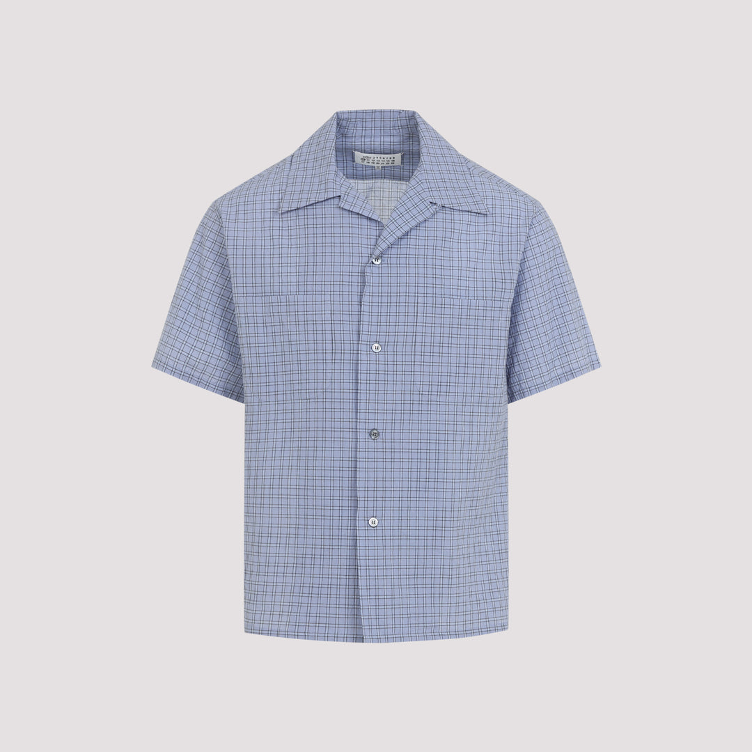 Maison Margiela Shirts - Blu | d3634623aa69898f1d158fb4c0e18ecd0ba11923