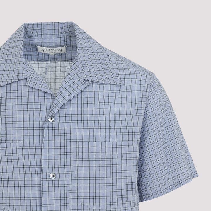 Maison Margiela Shirts - Blu | a2f06cf7244f8f4754412b98fab93d9f1c6cce8d