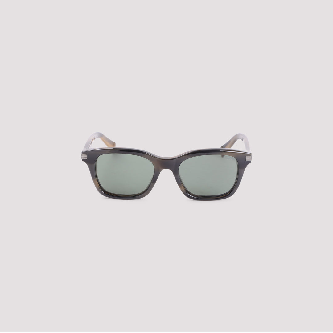 Zegna Eyewear Occhiali da Sole - Marrone | cb71cc0b9774782703ea583d7c336a73440c4753