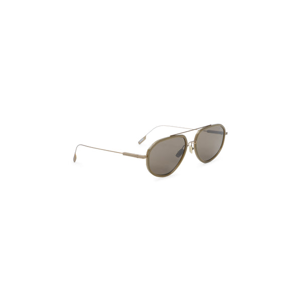 Green Metal Sunglasses