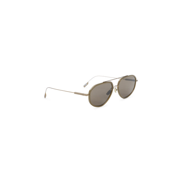 Zegna Eyewear Occhiali da Sole - Marrone | 6e9cd2fba5252fa1e2150eb6d3479b721ddc54d0
