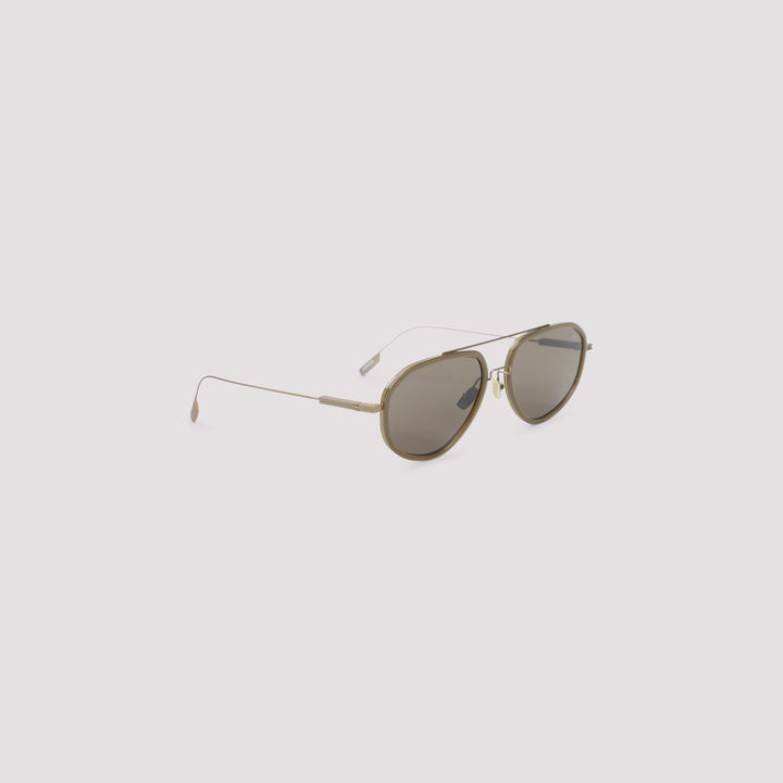 Zegna Eyewear Occhiali da Sole - Marrone | 3fe6d26b6dbcb4ce7956f87b16bff4b033776d33