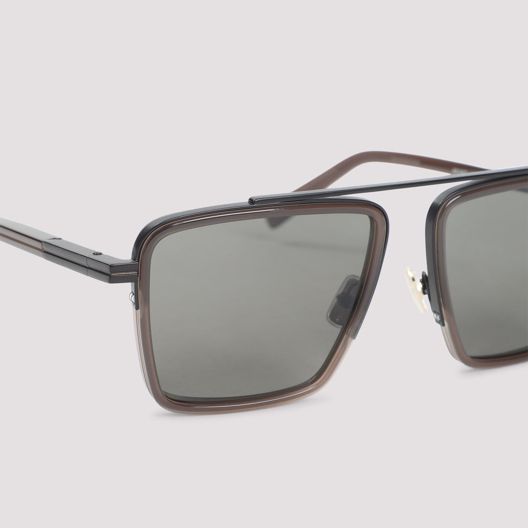 Zegna Eyewear Occhiali da Sole - Marrone | c077e870a443697d521de16b44d6fb689a4f267a