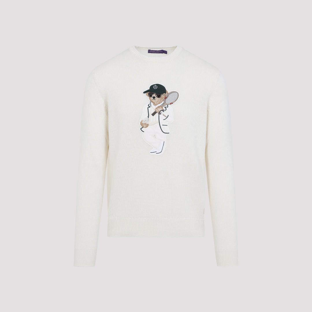 Ralph Lauren Purple Label Pullover - Bianco | 670c2ab3cf94f210c5e3eeae11adc957cc6b7951