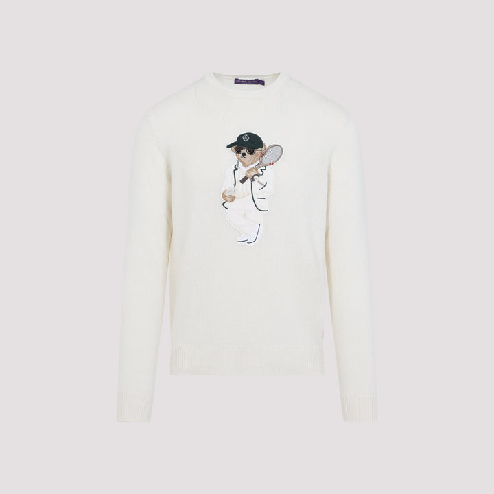 Ralph Lauren Purple Label Pullover - Bianco | 670c2ab3cf94f210c5e3eeae11adc957cc6b7951
