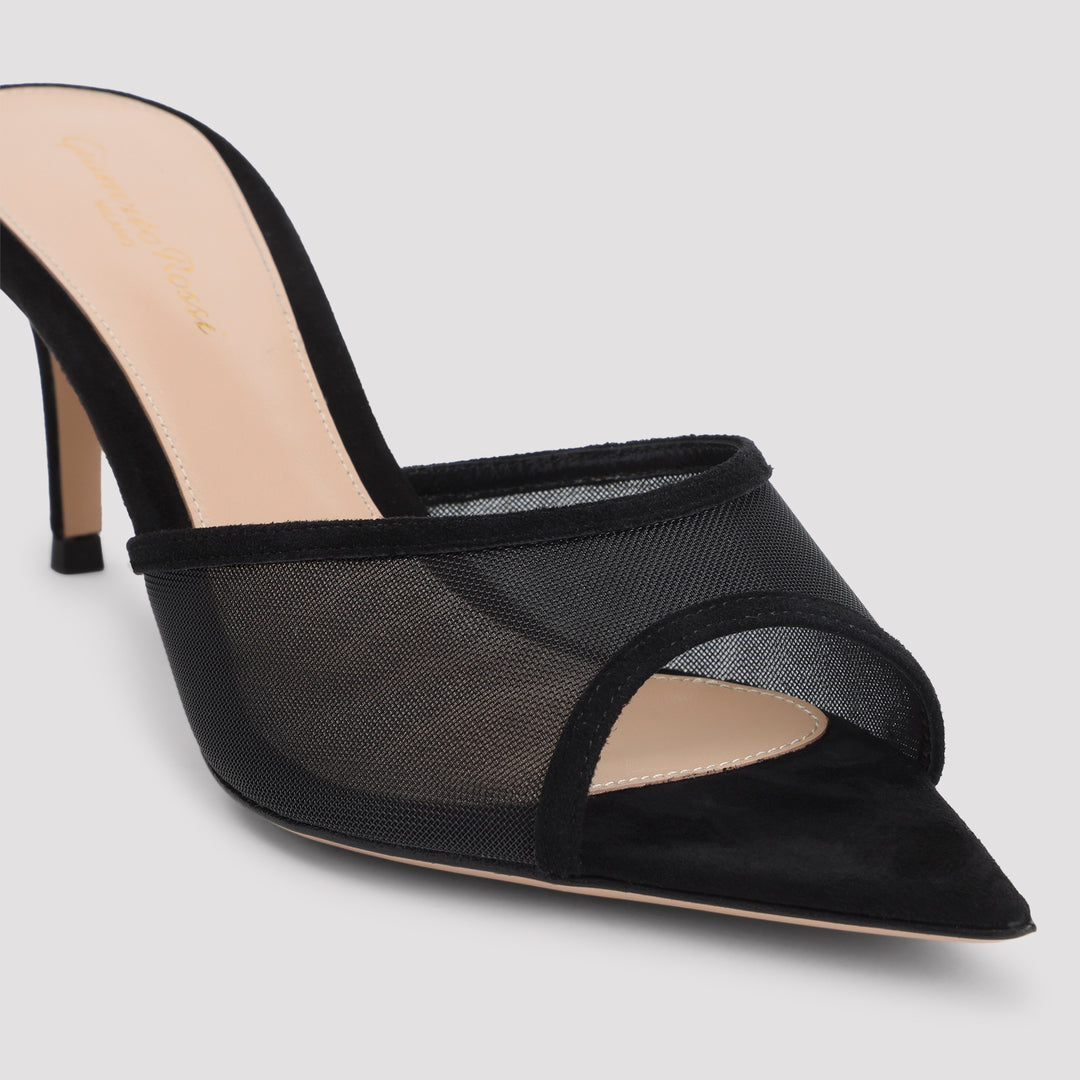 Gianvito Rossi Mules - Nero | 6b37eef42e26e83fe2c30f09296c9bff724476b0