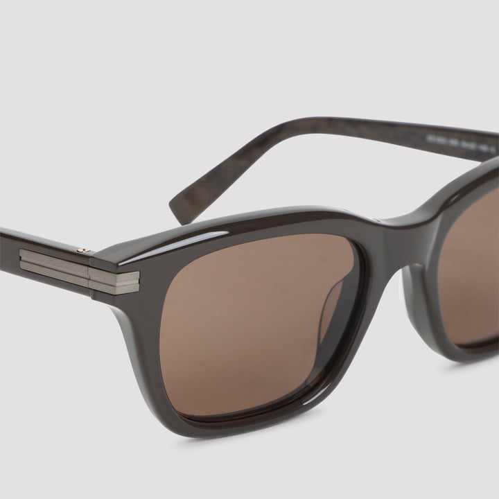 Zegna Eyewear Occhiali da Sole - Marrone | 8196589555bdea318e5f5c7068285db9ad348856