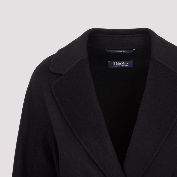 Max Mara`S Double breasted & peacoat - Nero | 595be4954e2d4e2675fe423558ef5d5da1dd307a