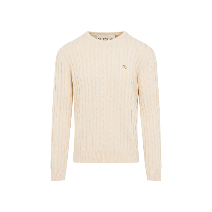 Valentino Pullover - Bianco | f99dac96c09daa2cc5d0920d7841ac52de2daf7b