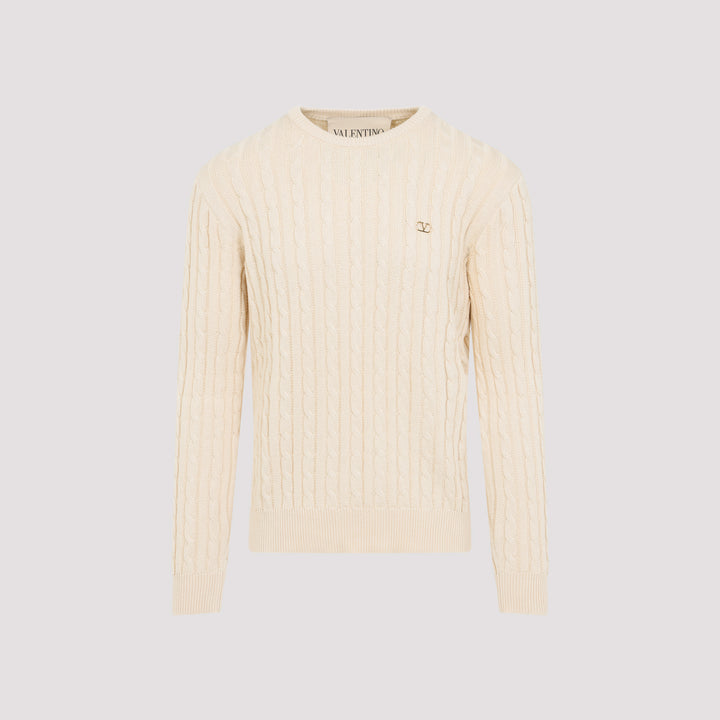 Valentino Pullover - Bianco | 9acc12f35753fe27781f9e8c04e53bbc3c74ec50