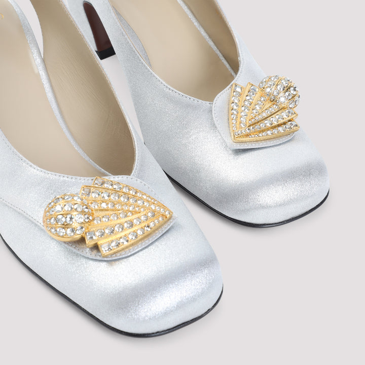 Valentino Garavani Decollete - Metallic | cee68f143b4f6f3b3ae13abf152aecb1e46fd249