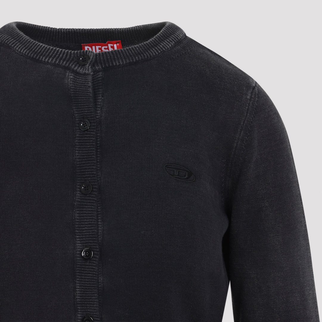 Diesel Cardigan - Nero | a0d1c9bb454a83228f798139cd09fefba601855c