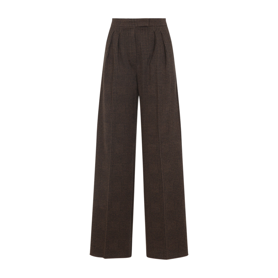 Max Mara Wide leg - Marrone | 0760ed11d82abcb0087686bbb01d93f736b339d2