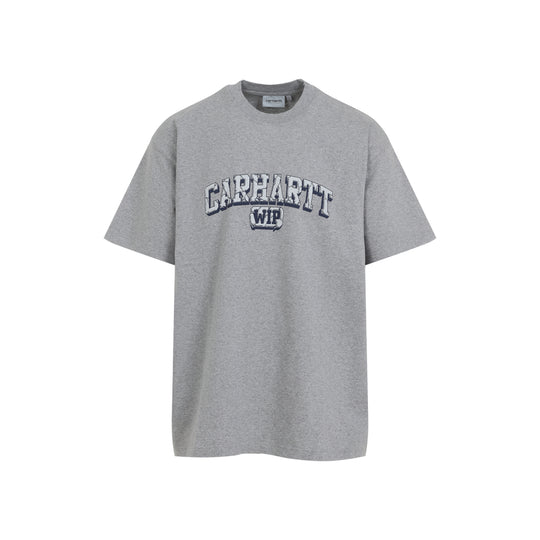 Grey S/S Heavy Duty Cotton T-Shirt