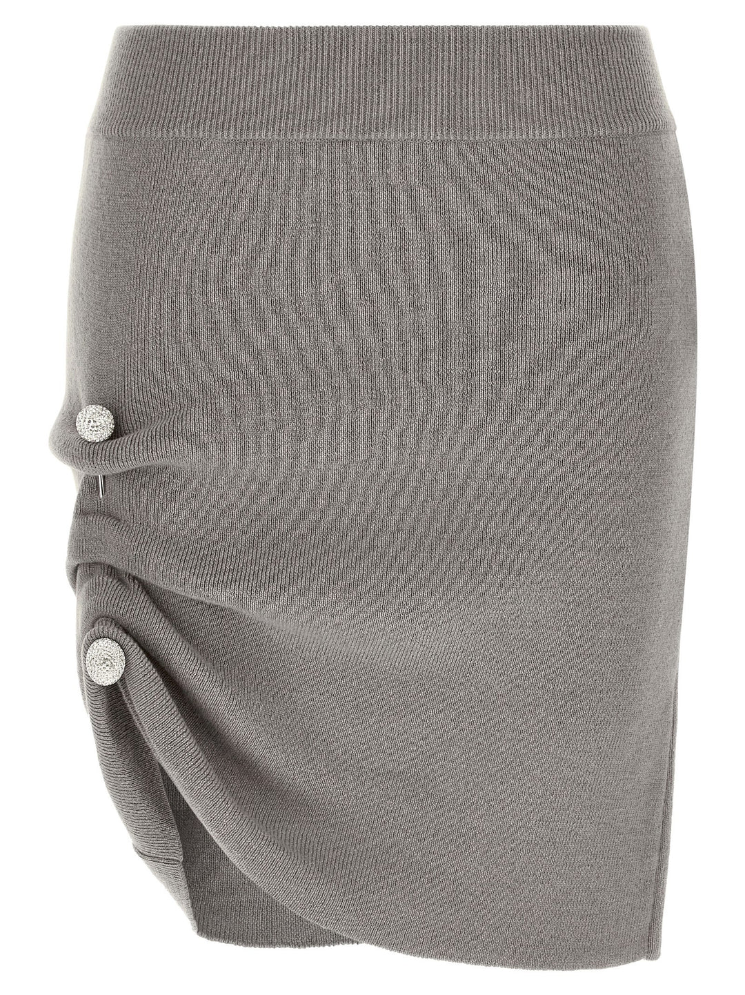 Giuseppe Di Morabito Jewel Pin Skirt Gonne - Grigio | 3e6651edcae41898a6ed3637cc6811c5f4f097d8