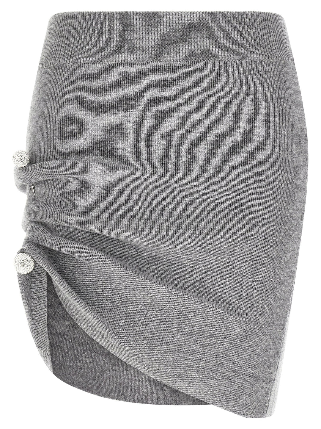 Giuseppe Di Morabito Jewel Pin Skirt Gonne - Grigio | e22a5071de50530c88573c98ed49f1a1f197bc36