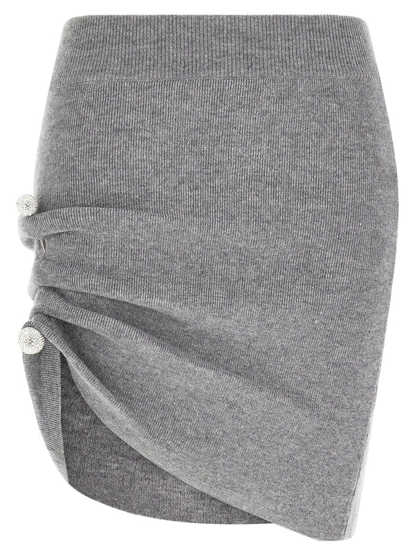 Jewel Pin Gonne Grigio