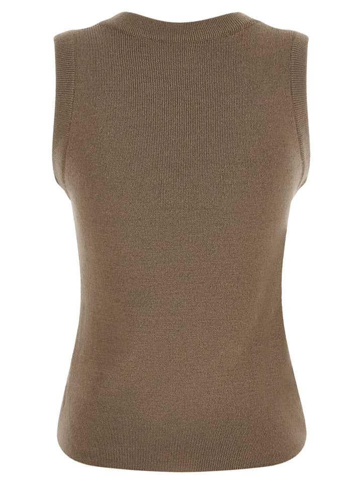 Giuseppe Di Morabito Jewel Brooch Top Top - Beige | 0b4fc96a0fbb55c15dac11ec73a2d0f00bf443ce
