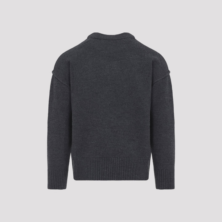 Ami Paris Sweater - Grey | b2ed017d051c548e29fa2a47a0e0382740d0a7da