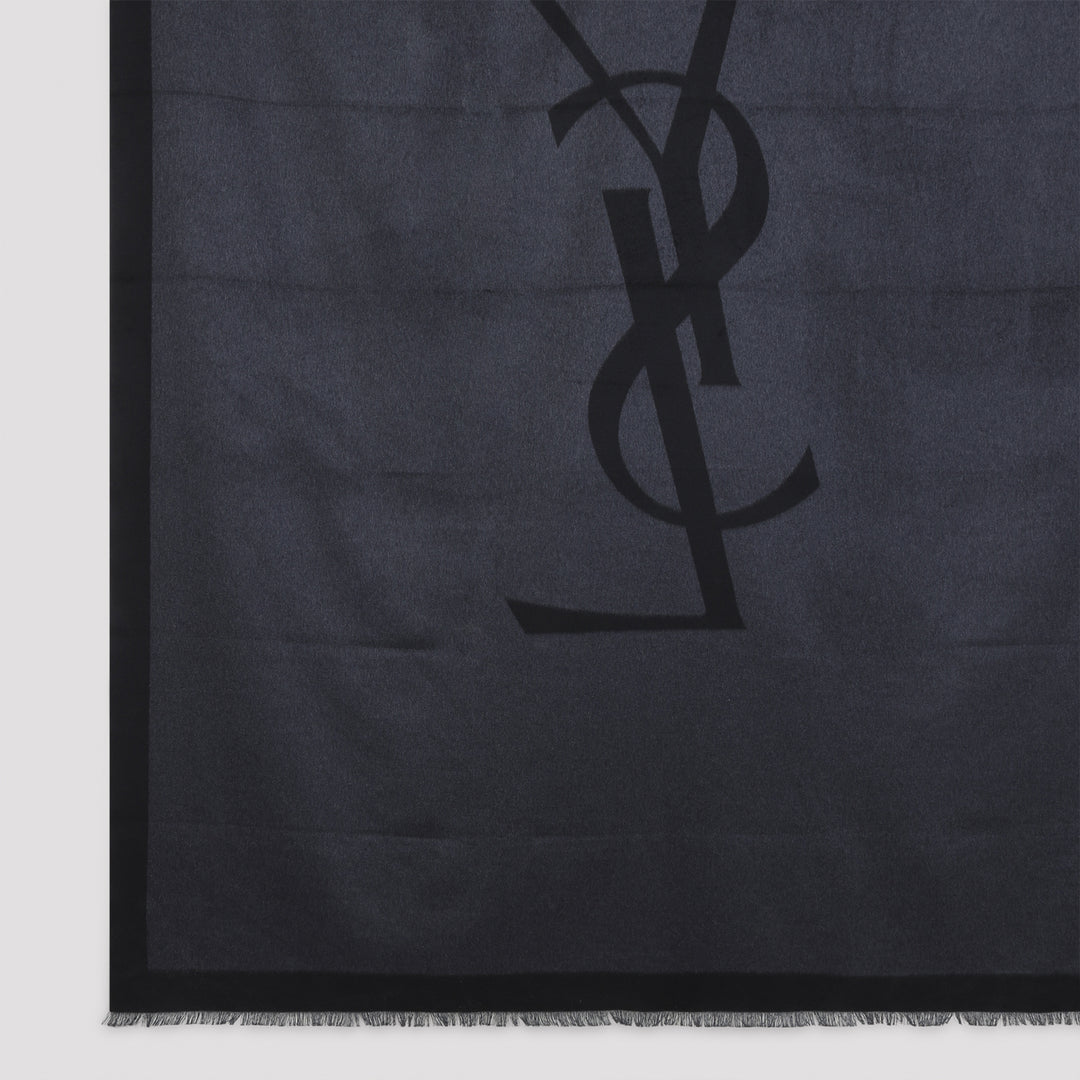 Saint Laurent Scarves - Nero | 3606225db5d7214ede93a749637be08b9c910637