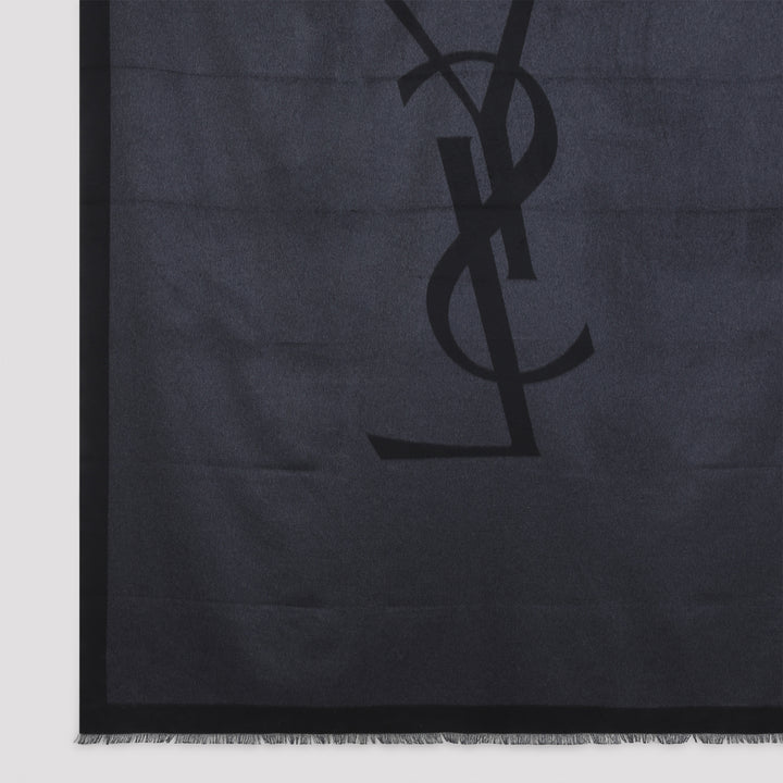 Saint Laurent Scarves - Nero | 3606225db5d7214ede93a749637be08b9c910637