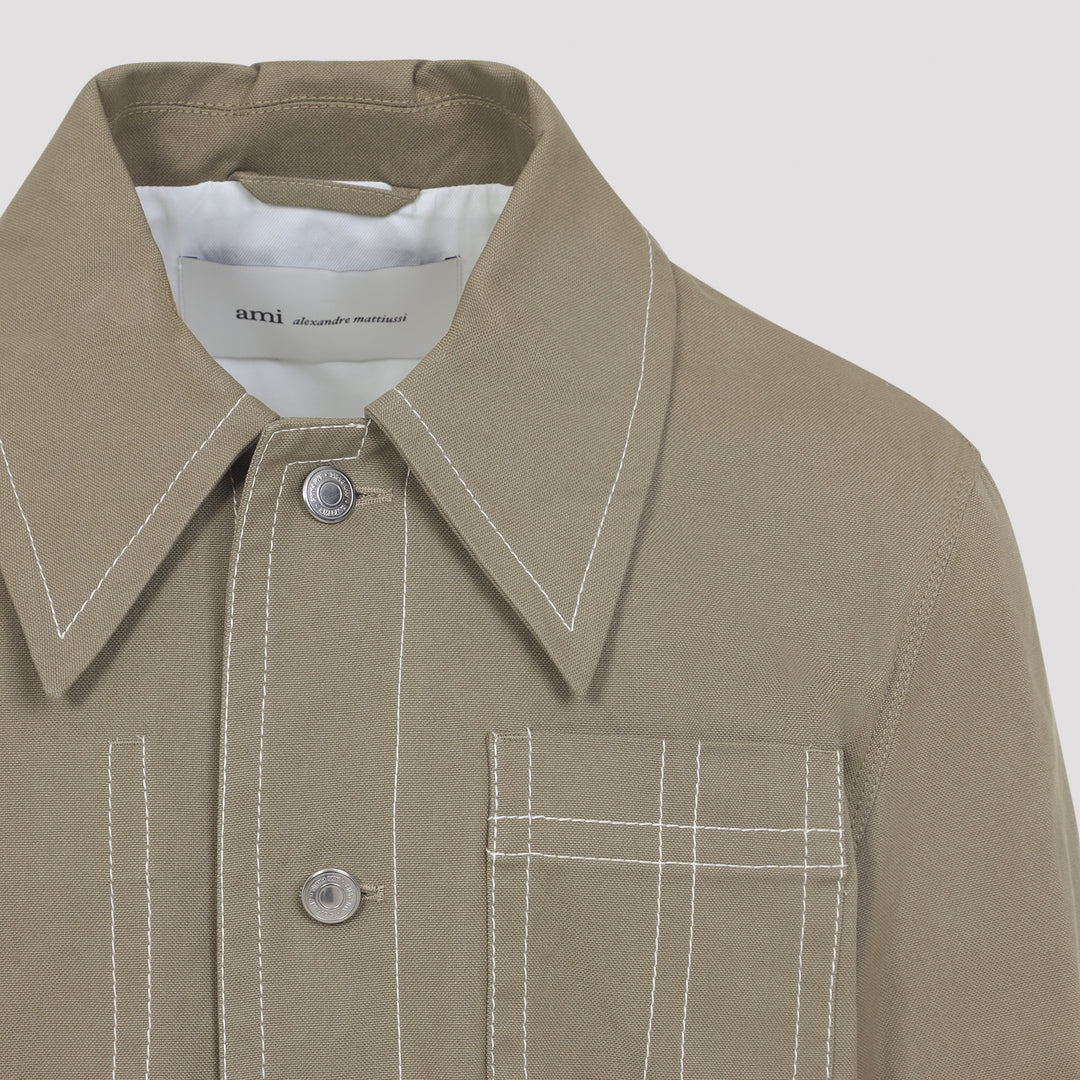 Ami Giacche - Nude & Neutrals | 1614e9effeec136caf1256b322dfc8da863fd4c2