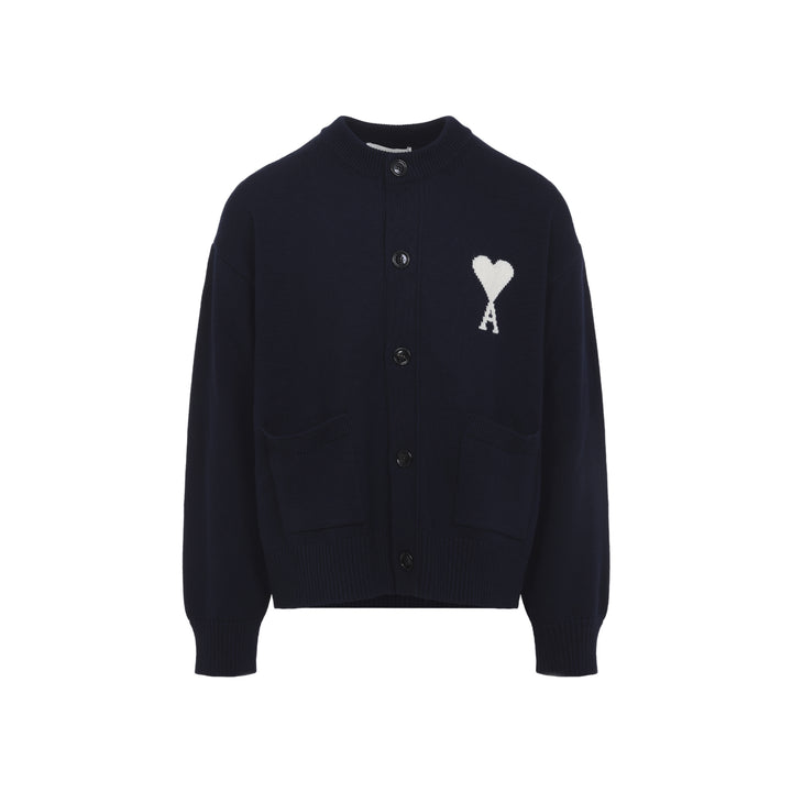 Ami Cardigan - Blu | e01aceefe80cbaf39168ef63c136594d4408ee47