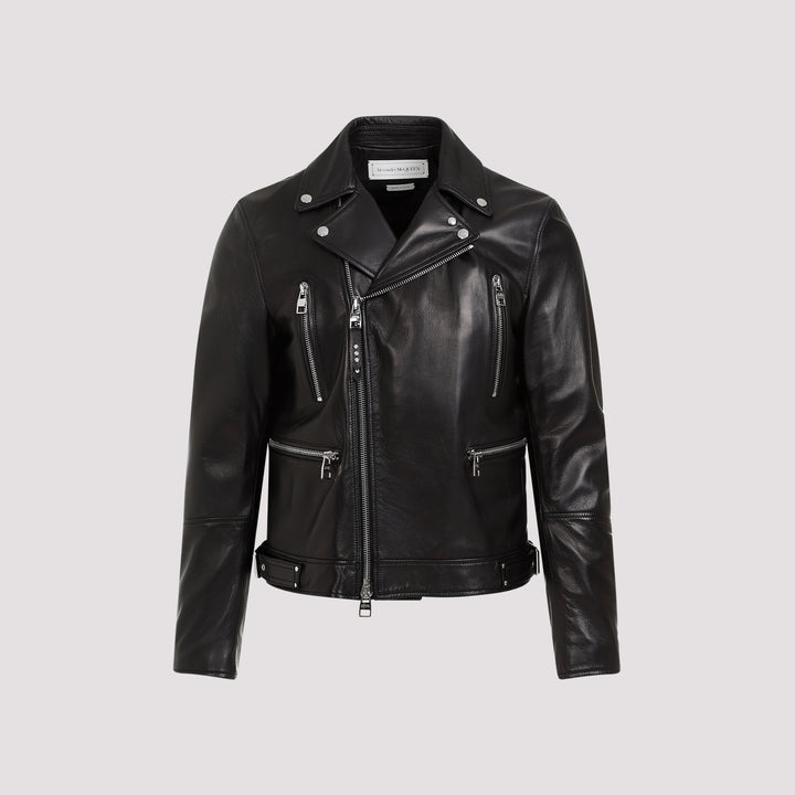 Alexander Mcqueen Biker - Nero | f8aa6e83ada2e813d4feb5a146feb8783b0500b0