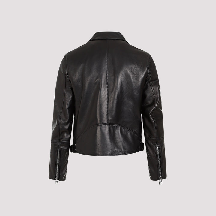 Alexander Mcqueen Biker - Nero | 22fffd0e7ec8db188fadb6e0b302df17e6f23a28