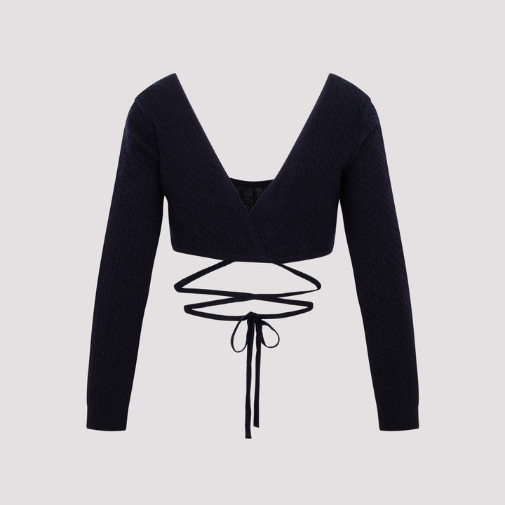 Patou Top - Nero | 3fd6f58b33876612b833cb6c43ef32ccbc91ea05