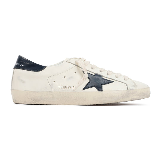 Beige Superstar Leather Sneakers