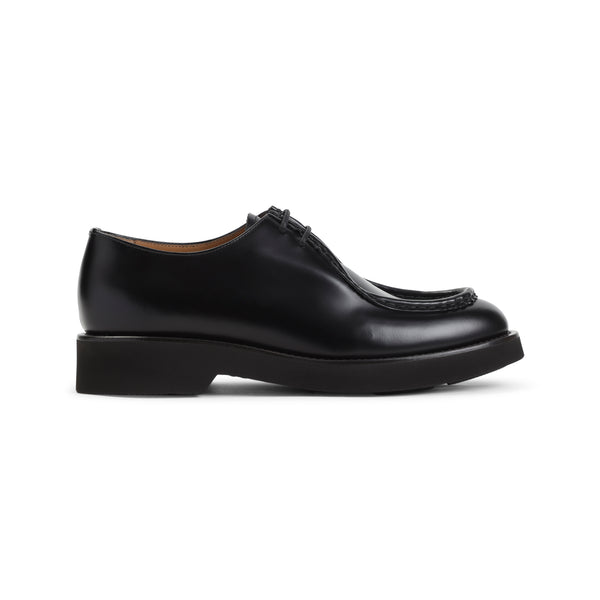 Black Nelly Derby Shoes