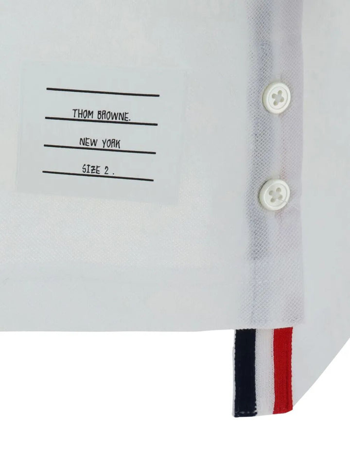 Thom Browne Polo - Bianco | 093c146396f09c1cdffa5a72a7d244bcb34ff8c3