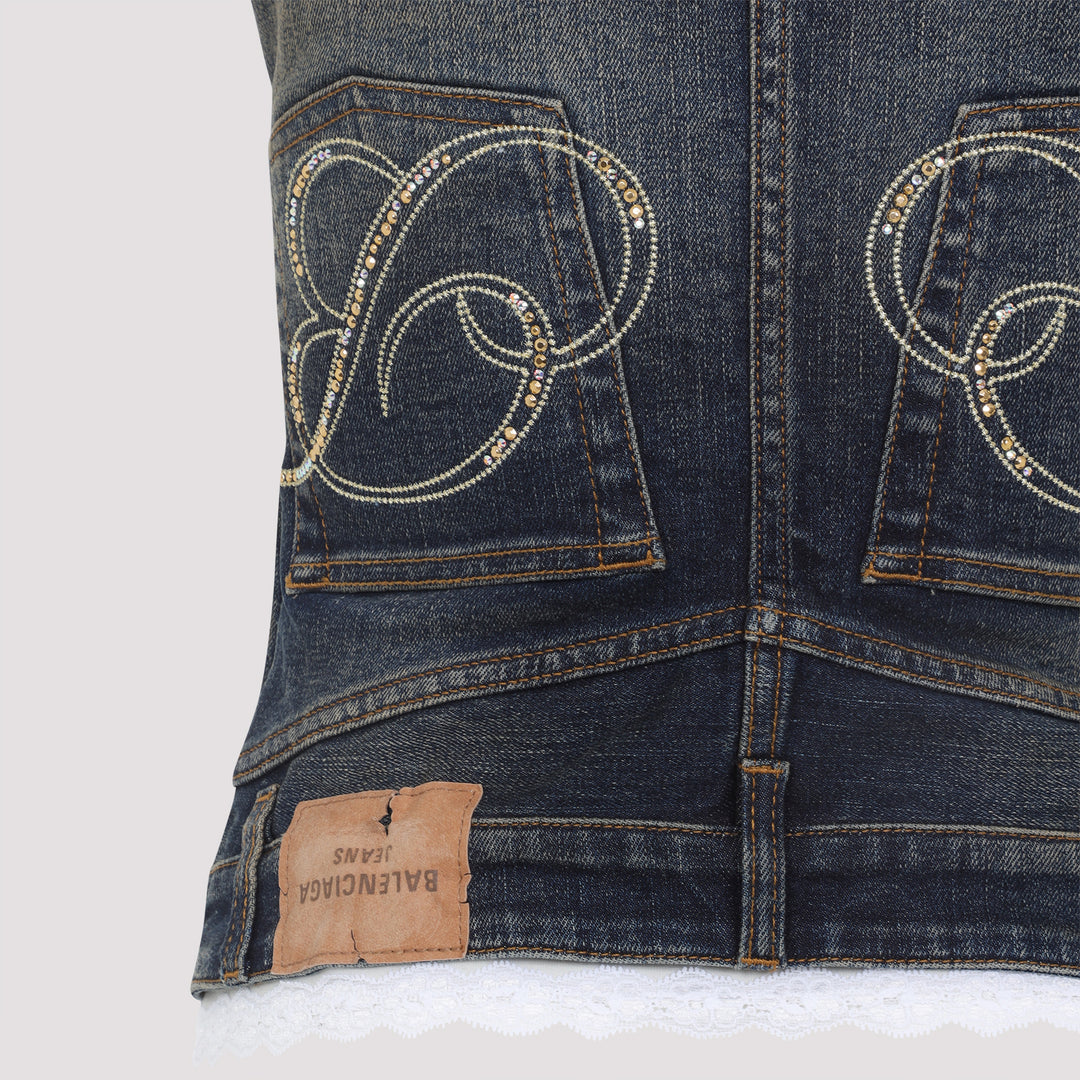 Balenciaga Top - Blu | 7b87346818ac3270b01a4dcd35be873f6064b078