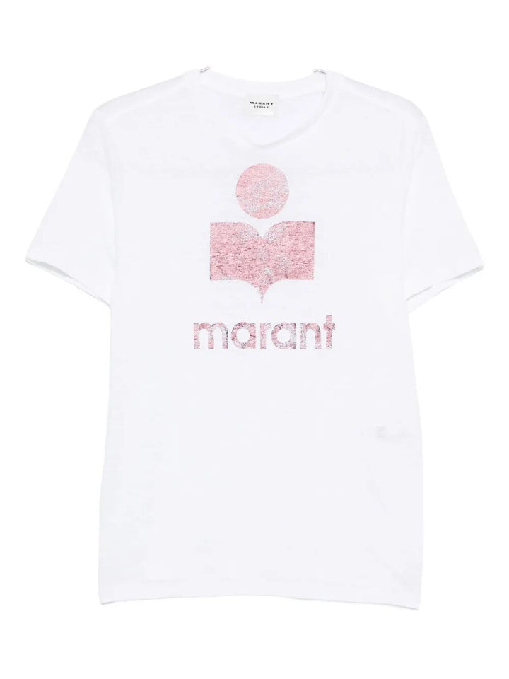 Marant ÉToile T-shirts - Bianco | 4a4ff9ddd2090c51e163765f833d08927cfac7ad