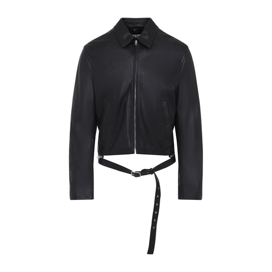 Black Lamb Leather Jacket