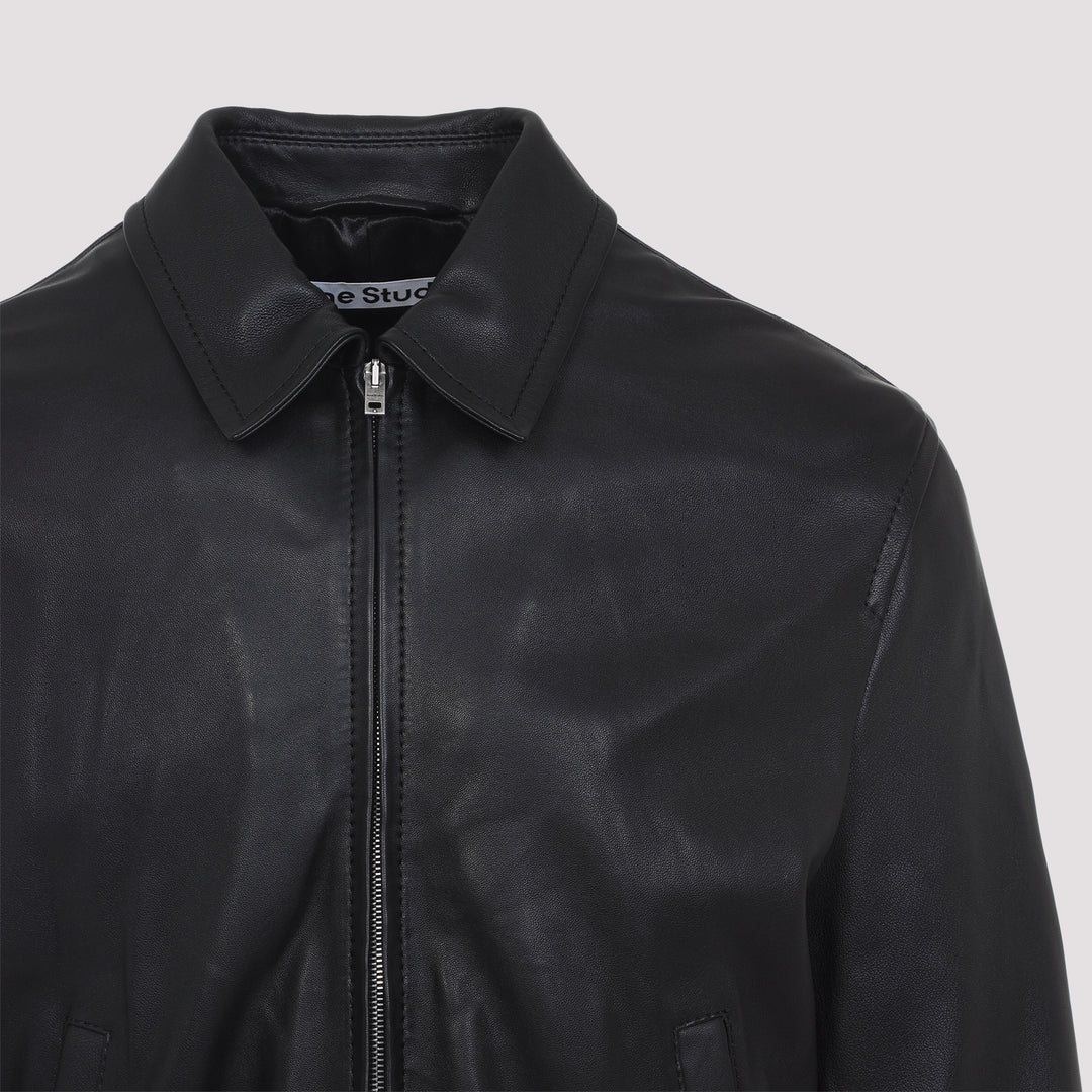 Acne Studios Leather - Nero | c5d5b22b503f3ff9aa06498f9fc497dca51d0ebd