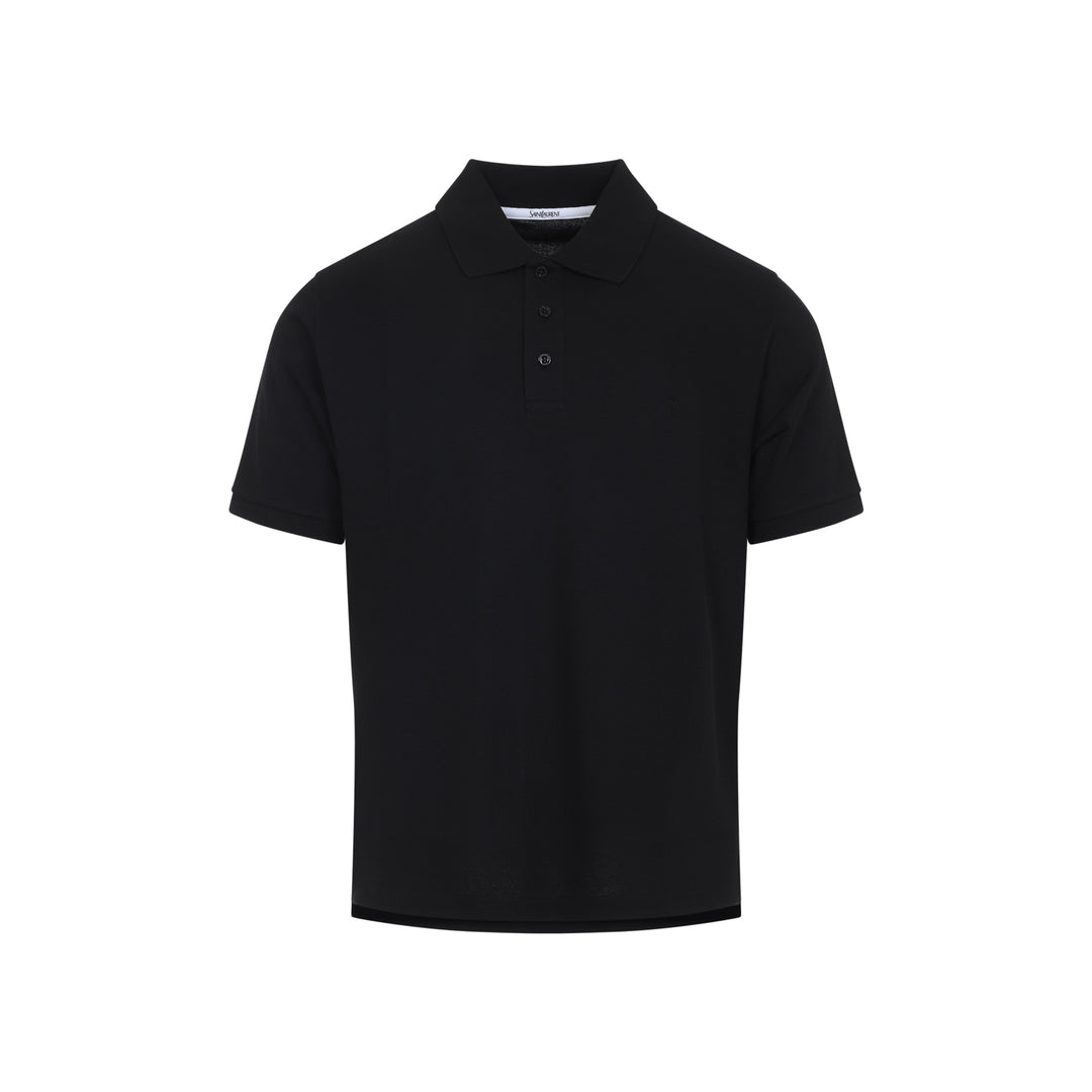 Saint Laurent Polo - Nero | f2eed4e472d613fdb092048ac3f02c8dea5f63a1