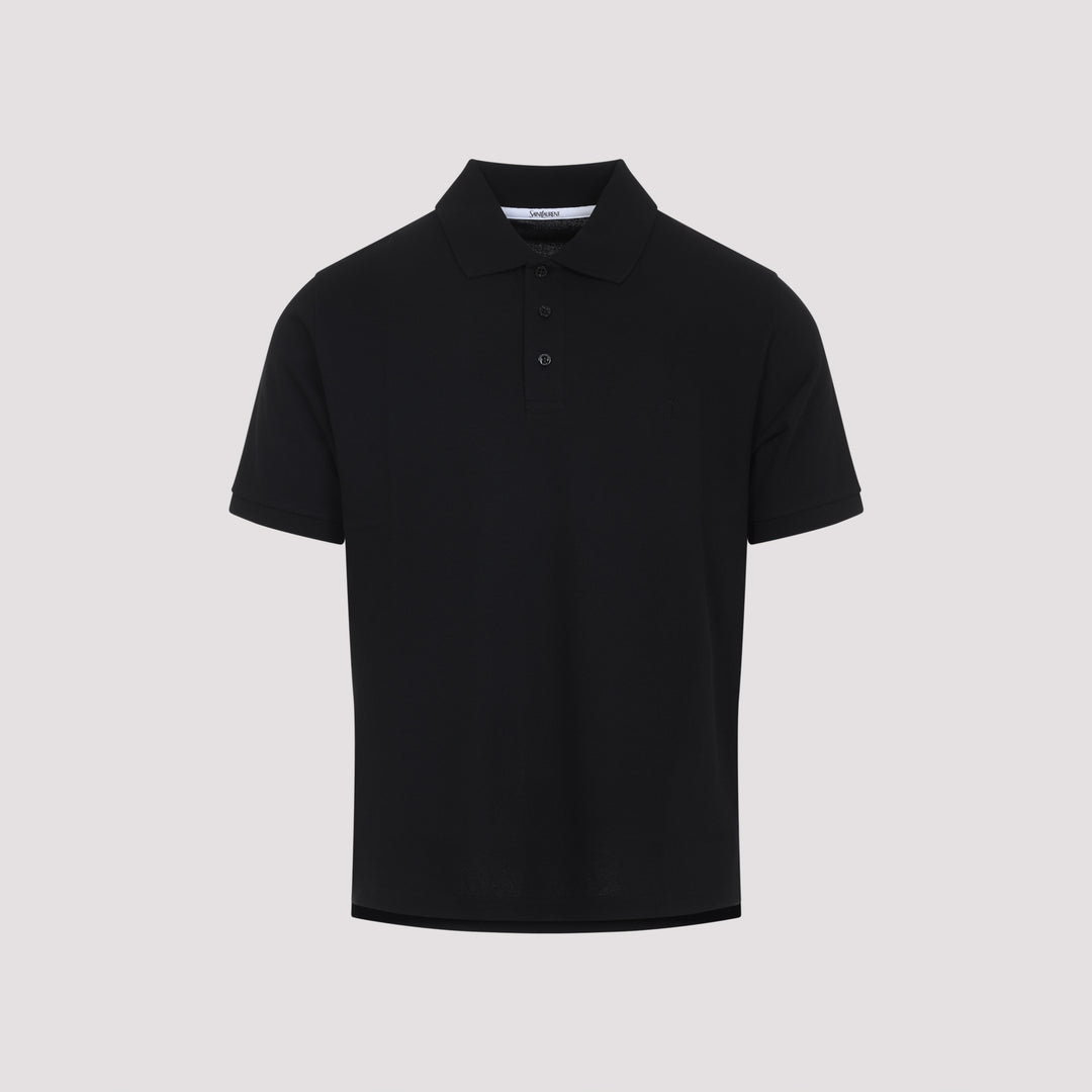 Saint Laurent Polo - Nero | d9e39bfb0056fc94e77e0516e281566355e64539