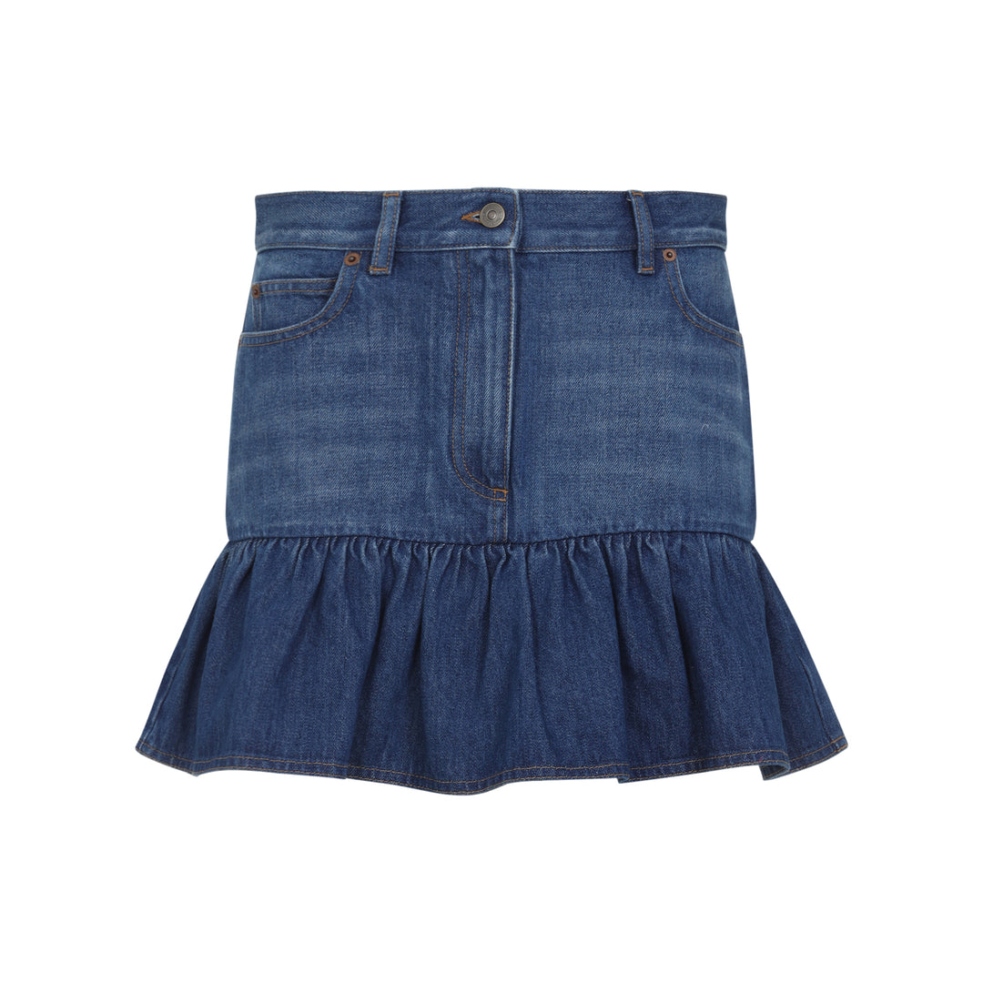 Valentino Mini skirts - Blu | 54eb96f7f3d17f7832316252fe5b8b350812a17b