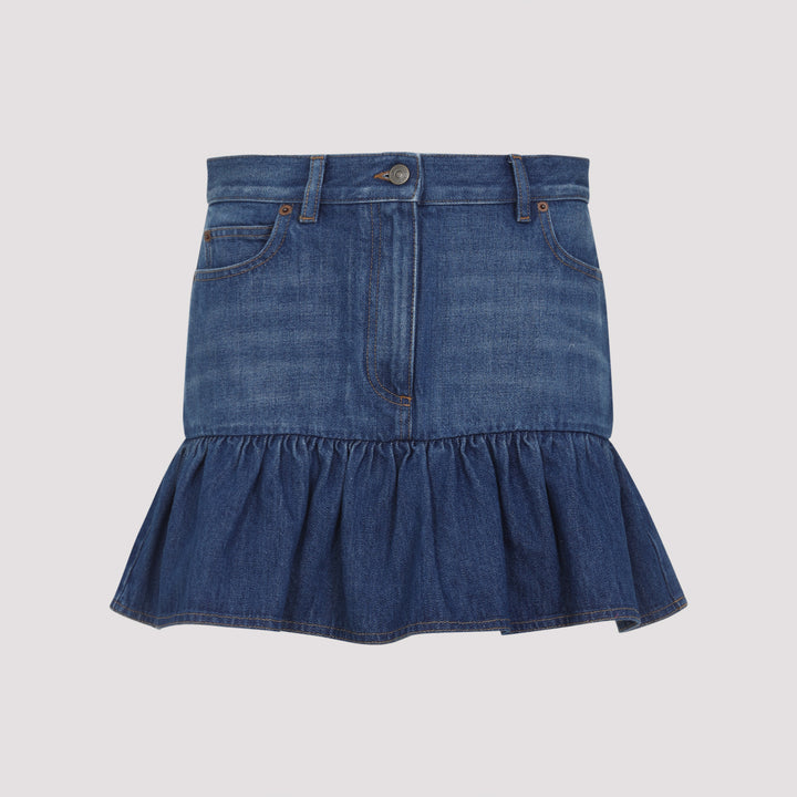 Valentino Mini skirts - Blu | cd0e06a3d49bdc801db3bb04f150d266723600e0