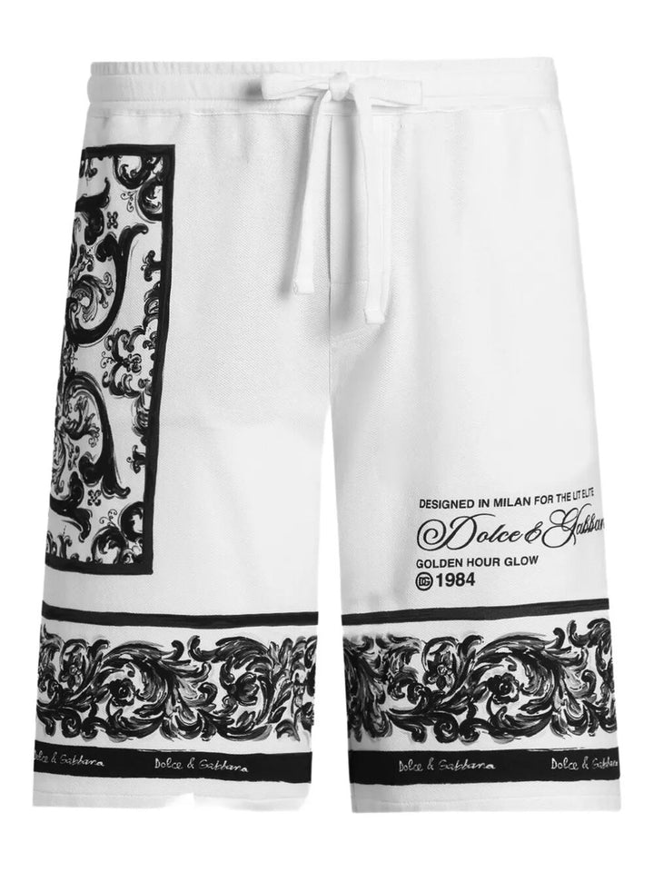 Dolce & Gabbana Bermuda - Bianco | fae5f664fe5f5417086db39d7a5a45e956f7c0ae