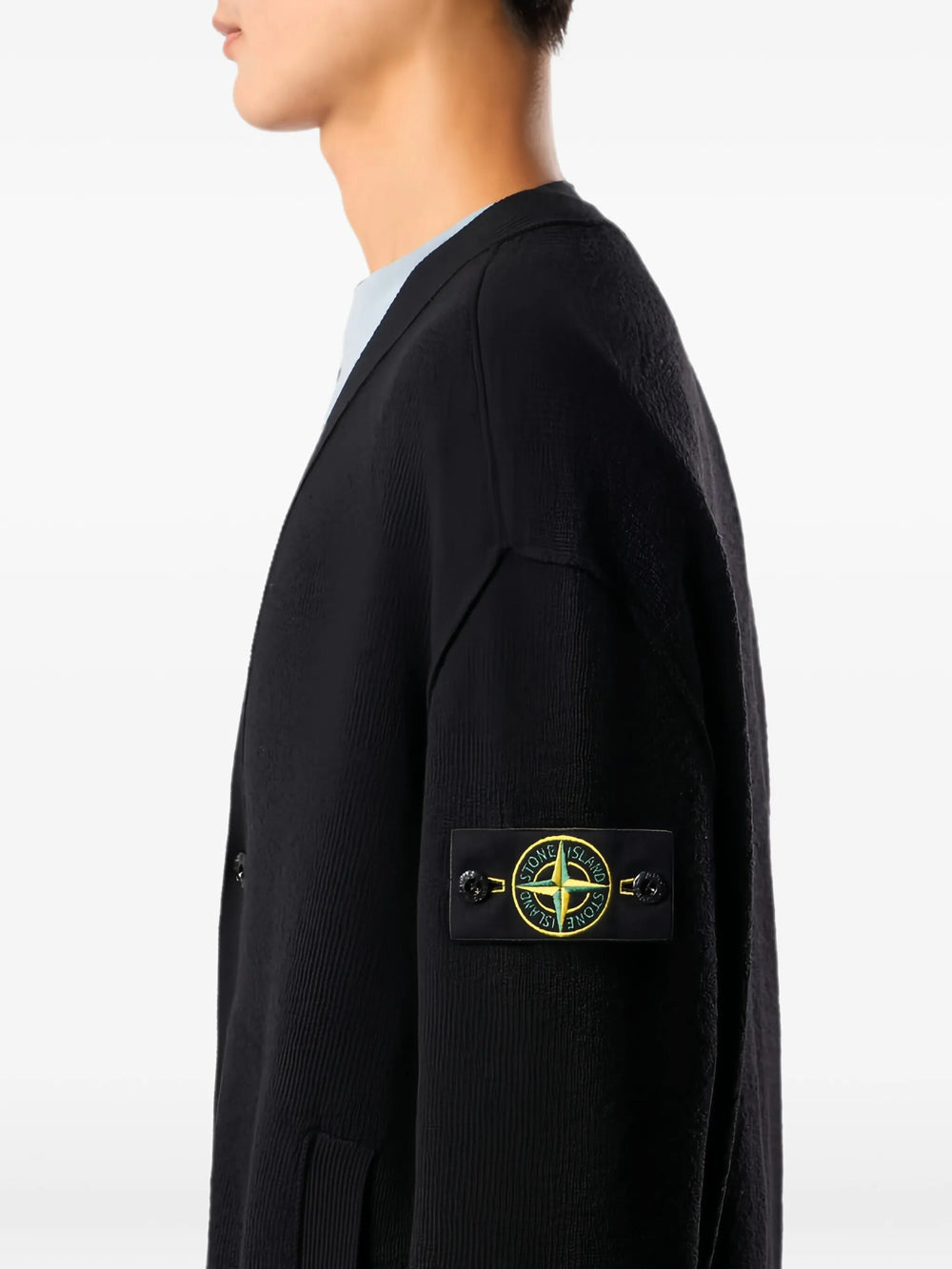 Stone Island Cardigan - Nero | 0d45a77d9227312449620b67f851e609b9d23197