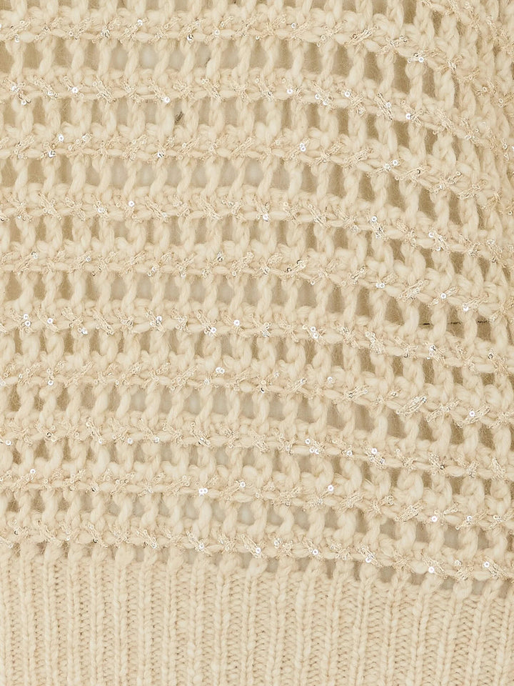 Brunello Cucinelli MAGLIA - Nude & Neutrals | 675471a37209aed575a7a92f43fafd5c4035e99c