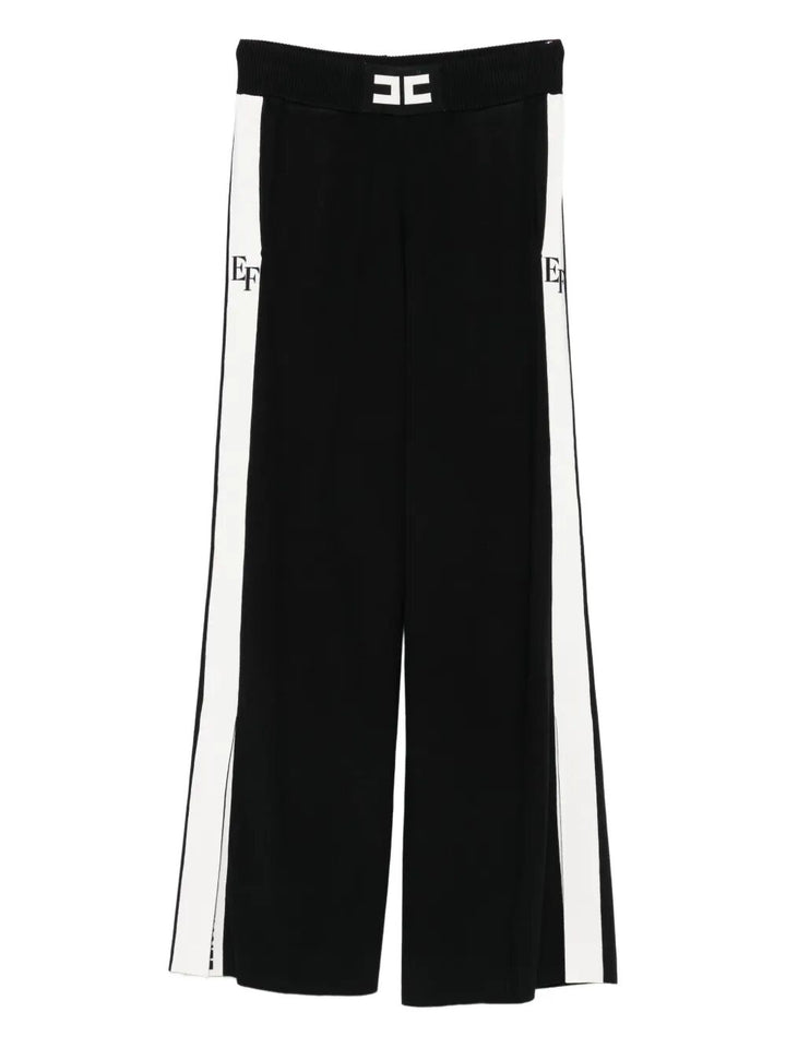 Elisabetta Franchi Wide leg - Nero | 85175df839dff9041672e47eac9285dd8d93f661