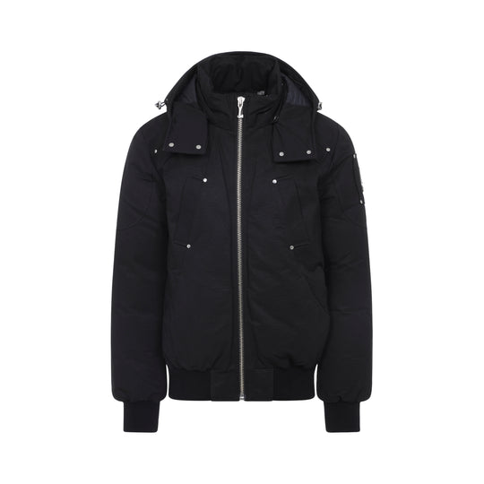 Black Original Ballistic Cotton Bomber Jacket